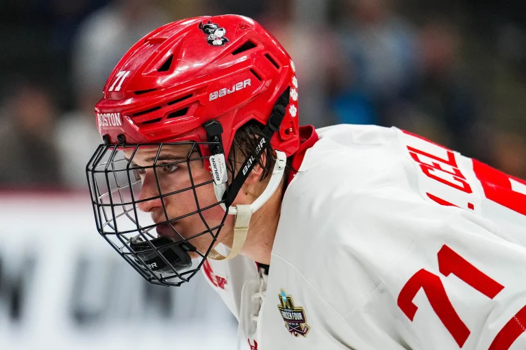 Projected No. 1 Pick Macklin Celebrini Talks About the Support He’s Received from Connor Bedard in Handling Draft Hype